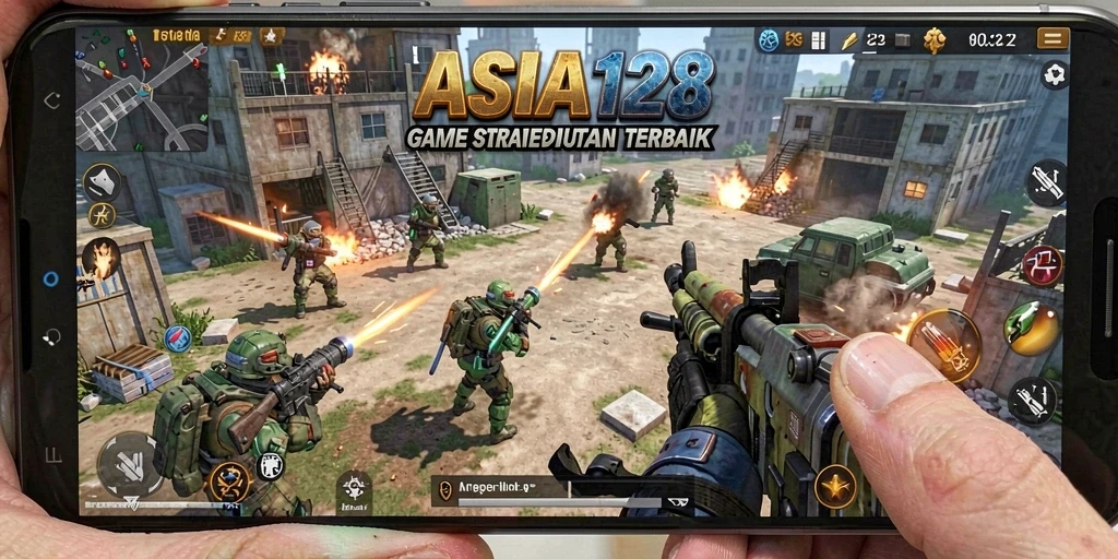 Tampilan gameplay ASIA128 yang seru dan menantang.
