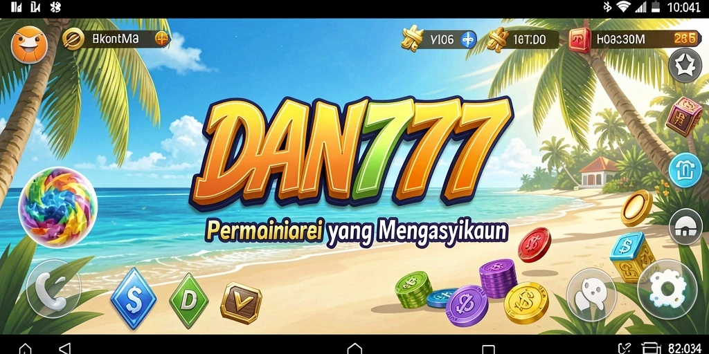 Tampilan gameplay <strong>DAN777</strong> yang menarik dan penuh warna.
