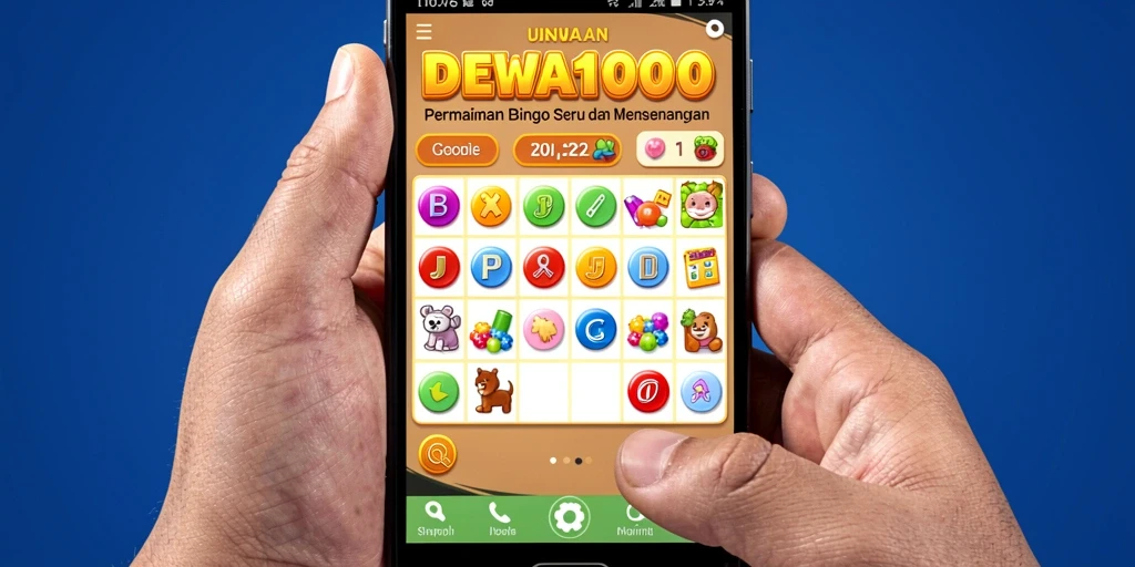 Tangkapan layar DEWA1000 menunjukkan keseruan bermain Bingo secara langsung.