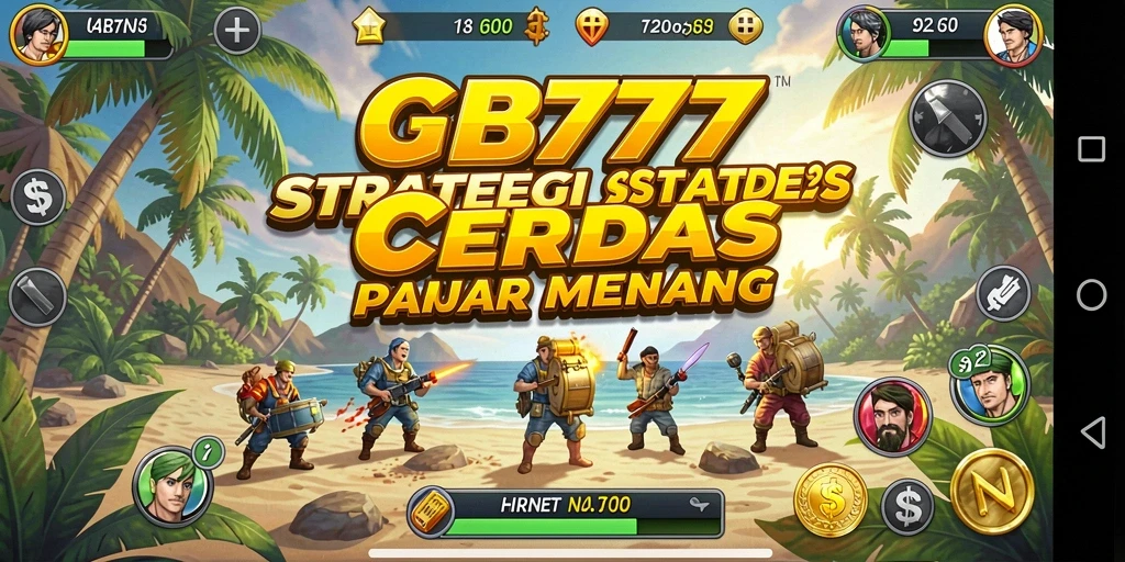 Tampilan gameplay GB777 yang penuh strategi dan aksi.