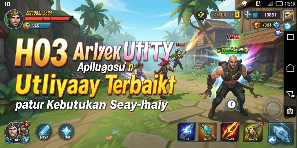 Tampilan antarmuka H03 yang menarik dan intuitif