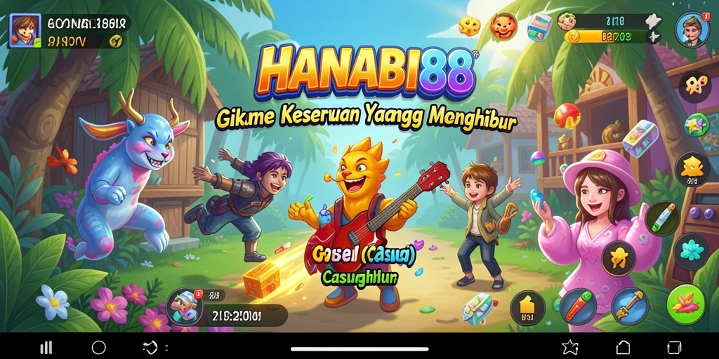 Tampilan menarik dari gameplay <strong>HANABI88</strong> yang menyenangkan dan penuh warna.