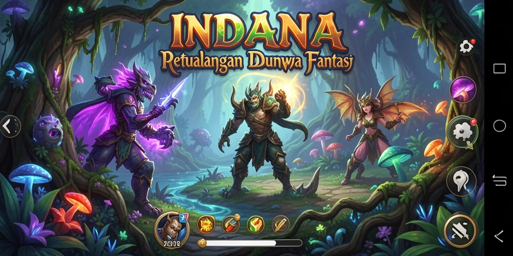 Gameplay seru dengan dunia petualangan yang menakjubkan.