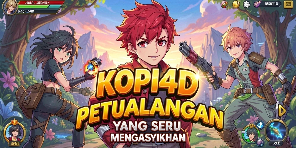 Gameplay seru dari KOPI4D yang penuh warna dan aksi.
