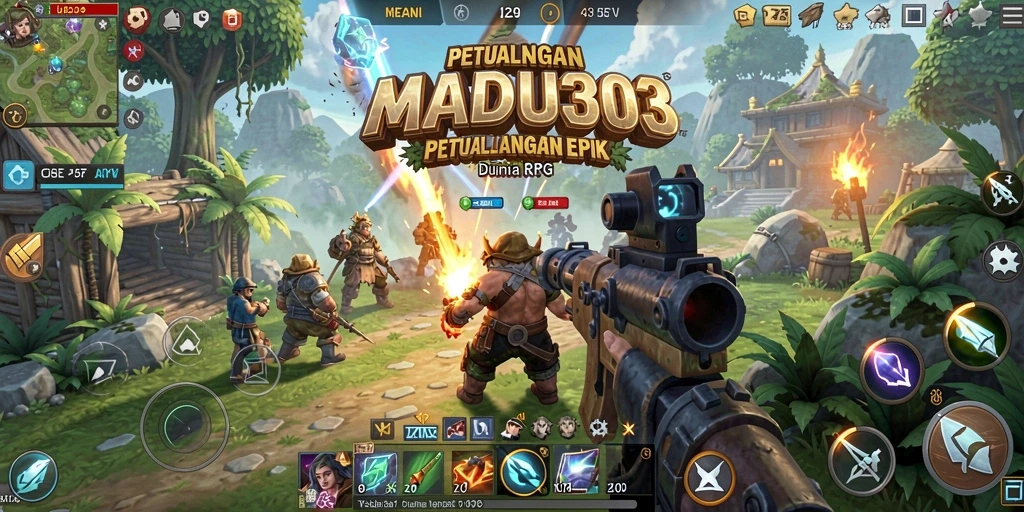 Gameplay RPG yang menarik dengan grafis memukau.