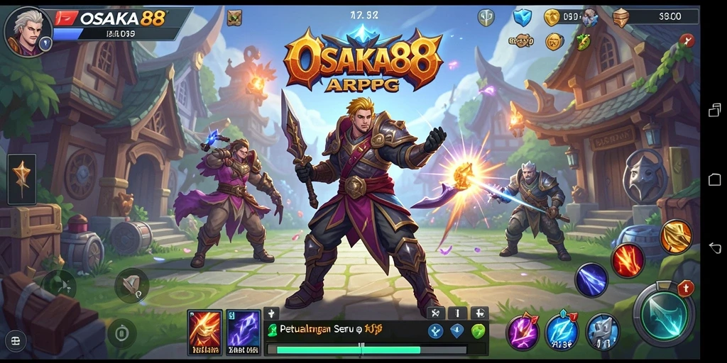 Tampilan gameplay OSAKA88 yang memukau dengan aksi seru dan strategi.