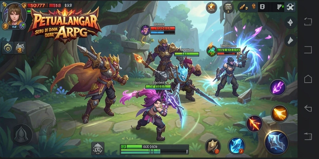 Gameplay seru di dunia ARPG SOV777.