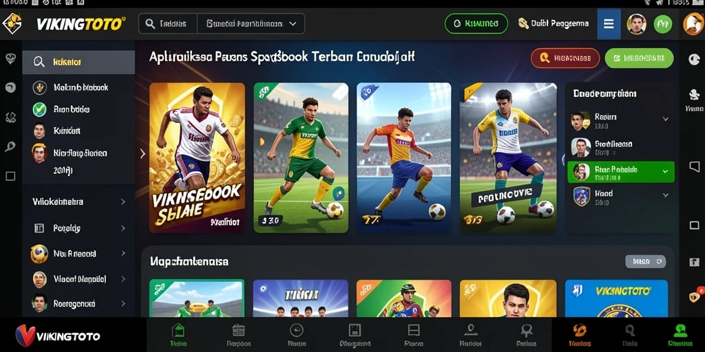Tampilan gameplay VIKINGTOTO yang menarik dan interaktif untuk taruhan olahraga.