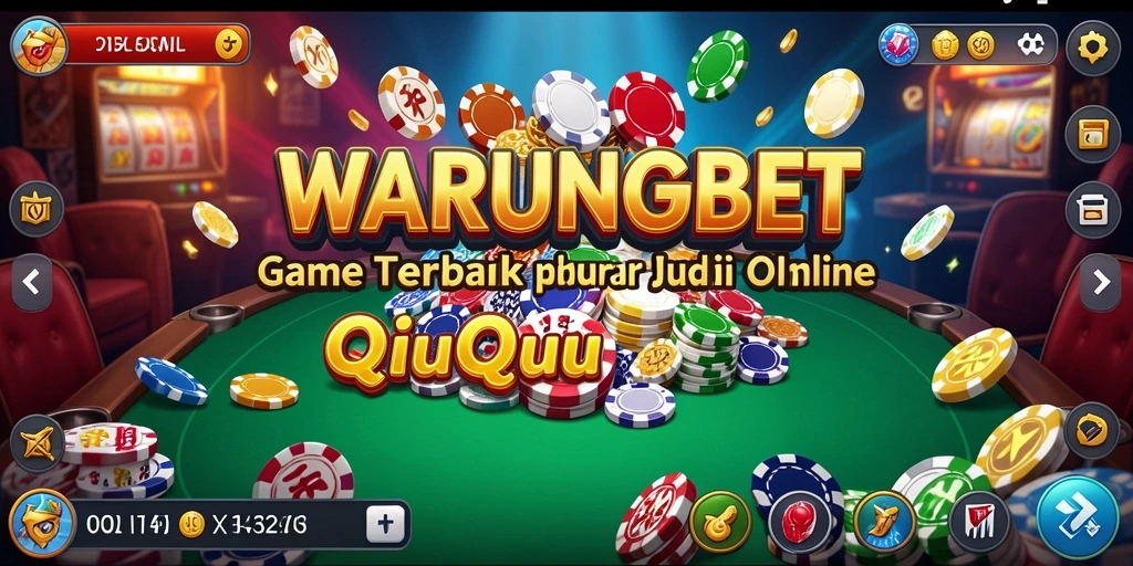 Tampilan menarik gameplay QiuQiu di WARUNGBET.